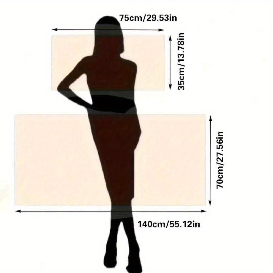 Conjunto de 3 peças de luxo com borda de renda, toalhas de fibra superfina - ultramacia, secagem rápida, sem desbotamento, toalha de banho de tecido misto, lavável à máquina