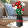 761PCS Flower Bouquet Building Block Red Rose White Rose Vase Bricks Toy Set Adult Home Decoration Girls Valentine's Day Gifts