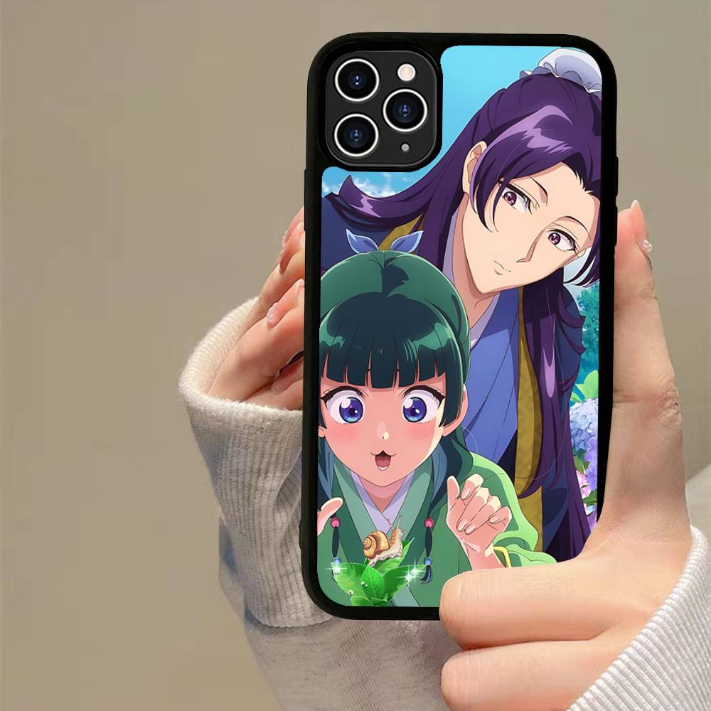 A-Apothecary D-Diaries Maomao Phone Case Silicone PC+TPU For For iPhone 11 12 13 14 15 16 Plus Pro Max Cover