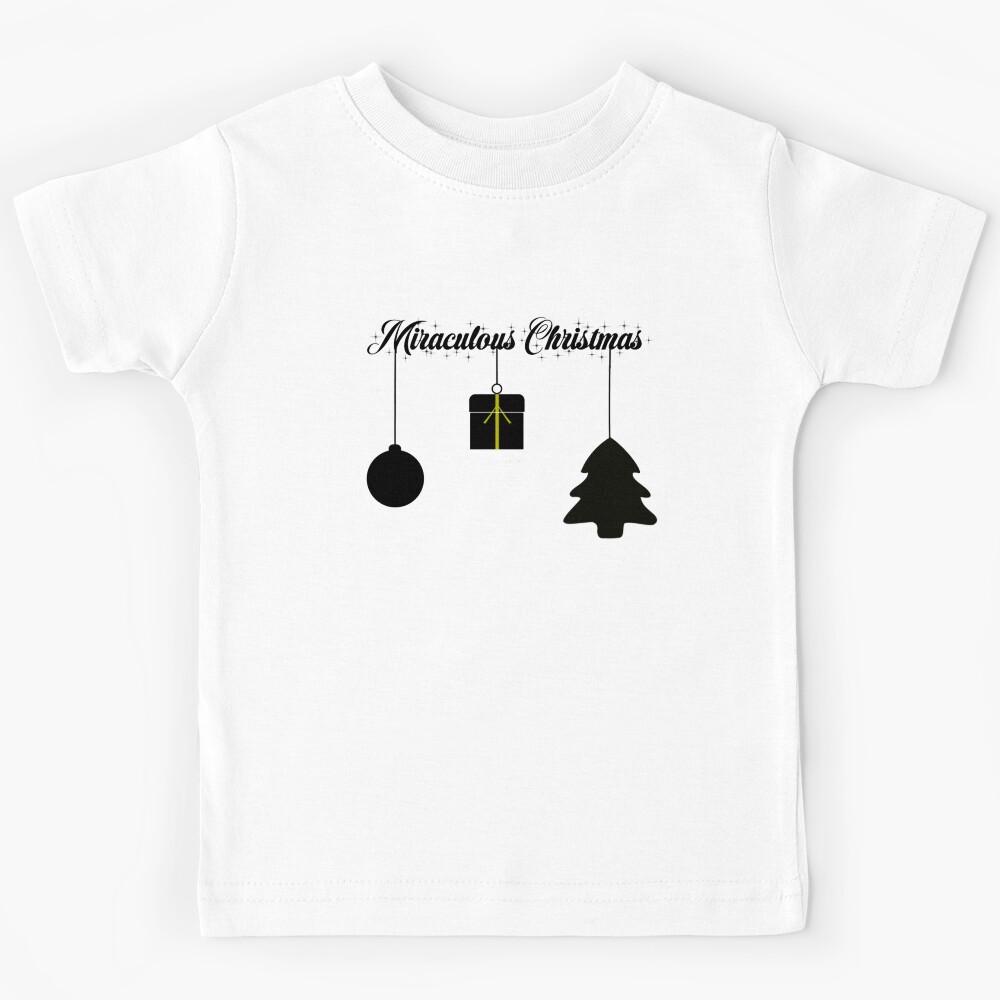 Miraculous Christmas Kids T-Shirt 160