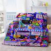 Digital Circus Customize Your Name Blanket Multi-purpose Personalized Blanket Durable Comfort Perfect for Sofa Livingroom Chair Office Chair