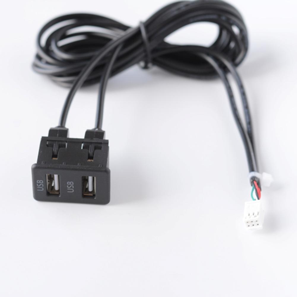 6-Pin USB-Anschluss Auto-Navigation USB-Schnittstelle Doppel-USB-Panel