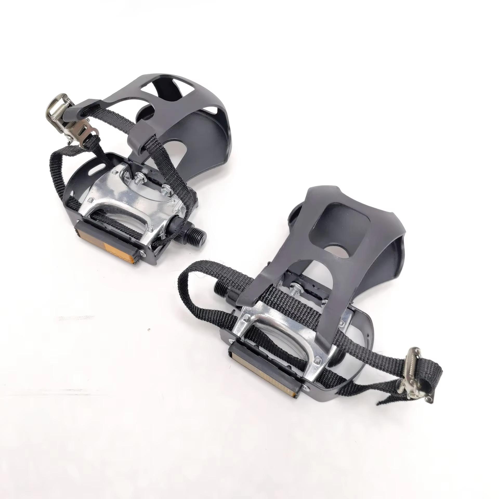 Spinning Pedal Repair Exercise Bike Sports Equipment left pedal серебряный