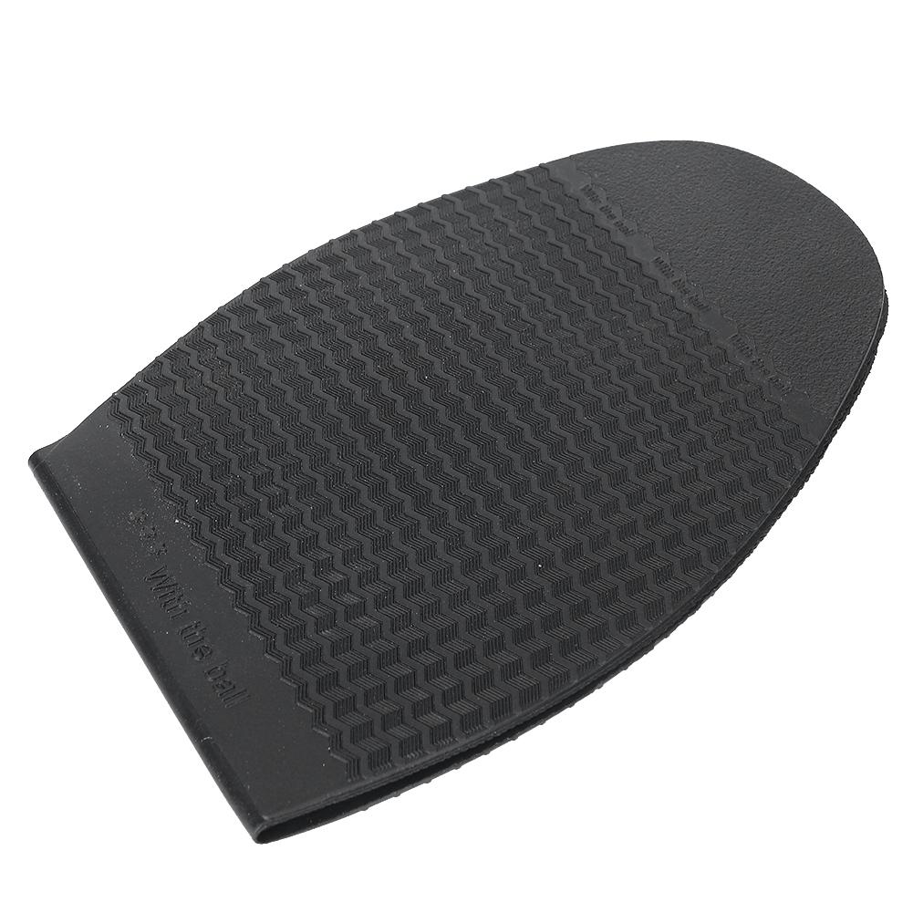 Leather Shoes Outsoles Rubber Anti Slip Forefoot Sole Flat Shoes Repair Half Sole Pad (Yellow)