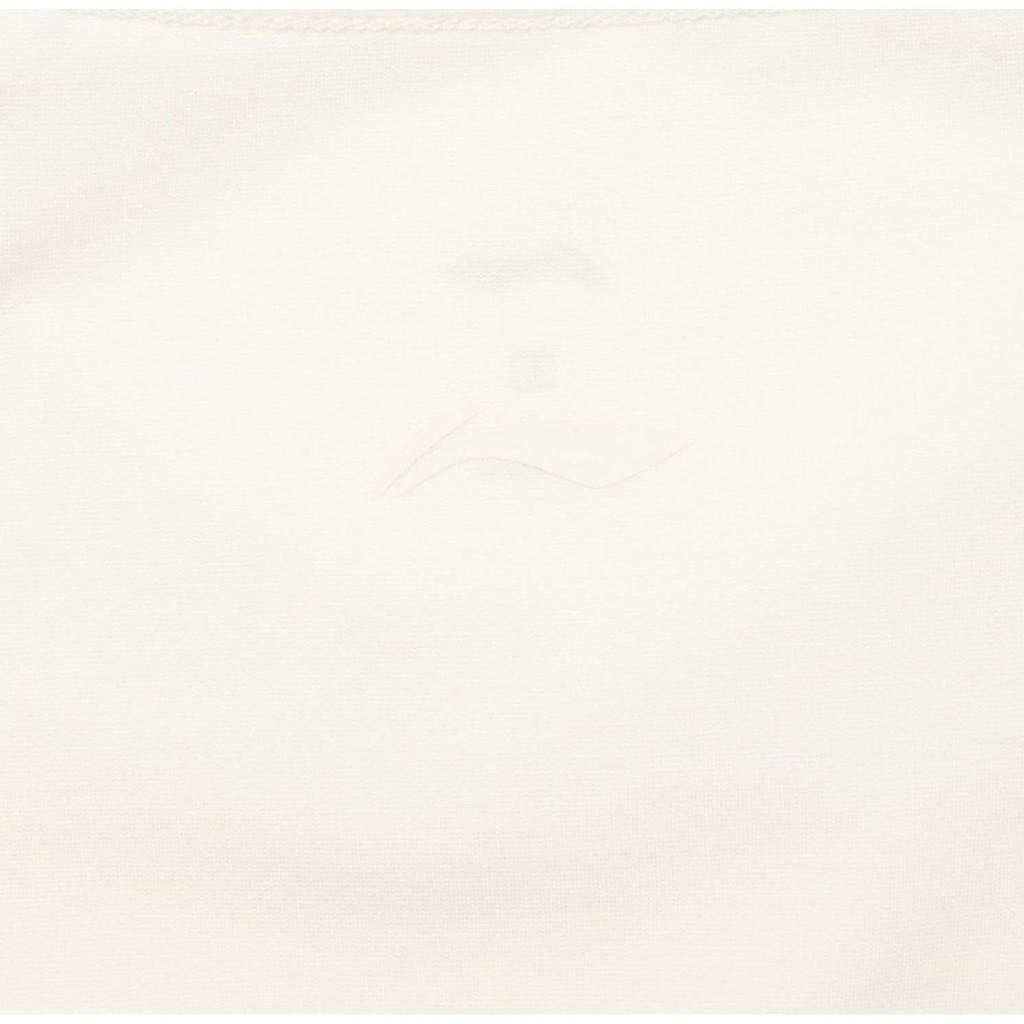 Li-Ning Cool Tea T-Shirt Quick-Dry Cool Casual Round Neck Printed Letter Sports Short Sleeve Women Tops Off-White ATSU590-1