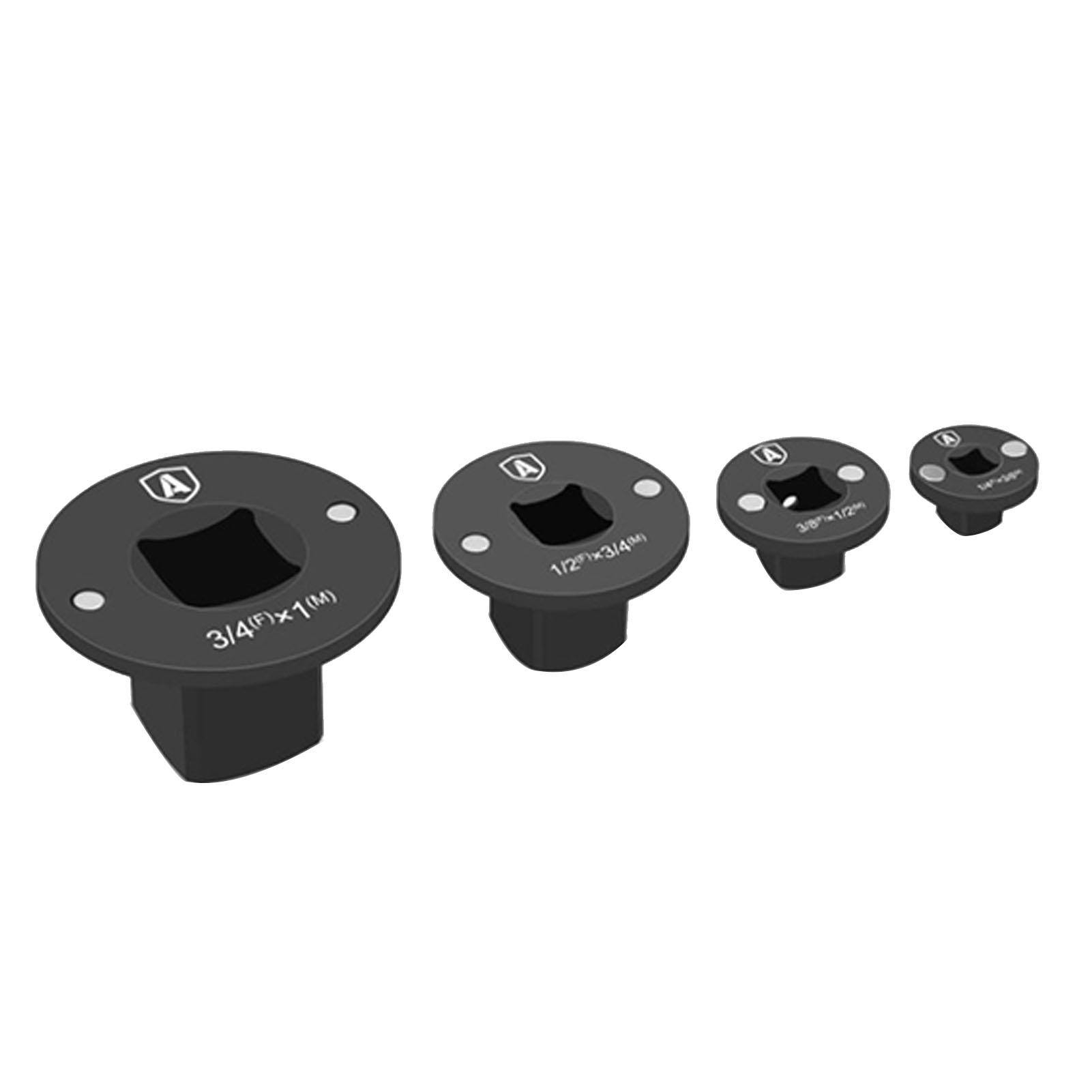 

Низкий Набор Адаптеров Штабелируемый Компактный Набор Адаптеров с Трещоткой для Привода Точная Совместимость Размеры для Рукодельных Проектов