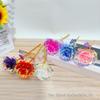 Multicolor Gold Foil Rose - Romantic Gift for Mother's Day, Valentine's Day, Women's Day