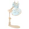 PATIKIL Embroidery Hoop Stand, Adjustable, Sit-on, Cross Stitch Stand, Wooden, for Embroidery, Crafts, Art, Sewing