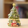 Ceramic Jewelry Box Christmas Tree Bear Scented Candles Home Crafts Ornament
