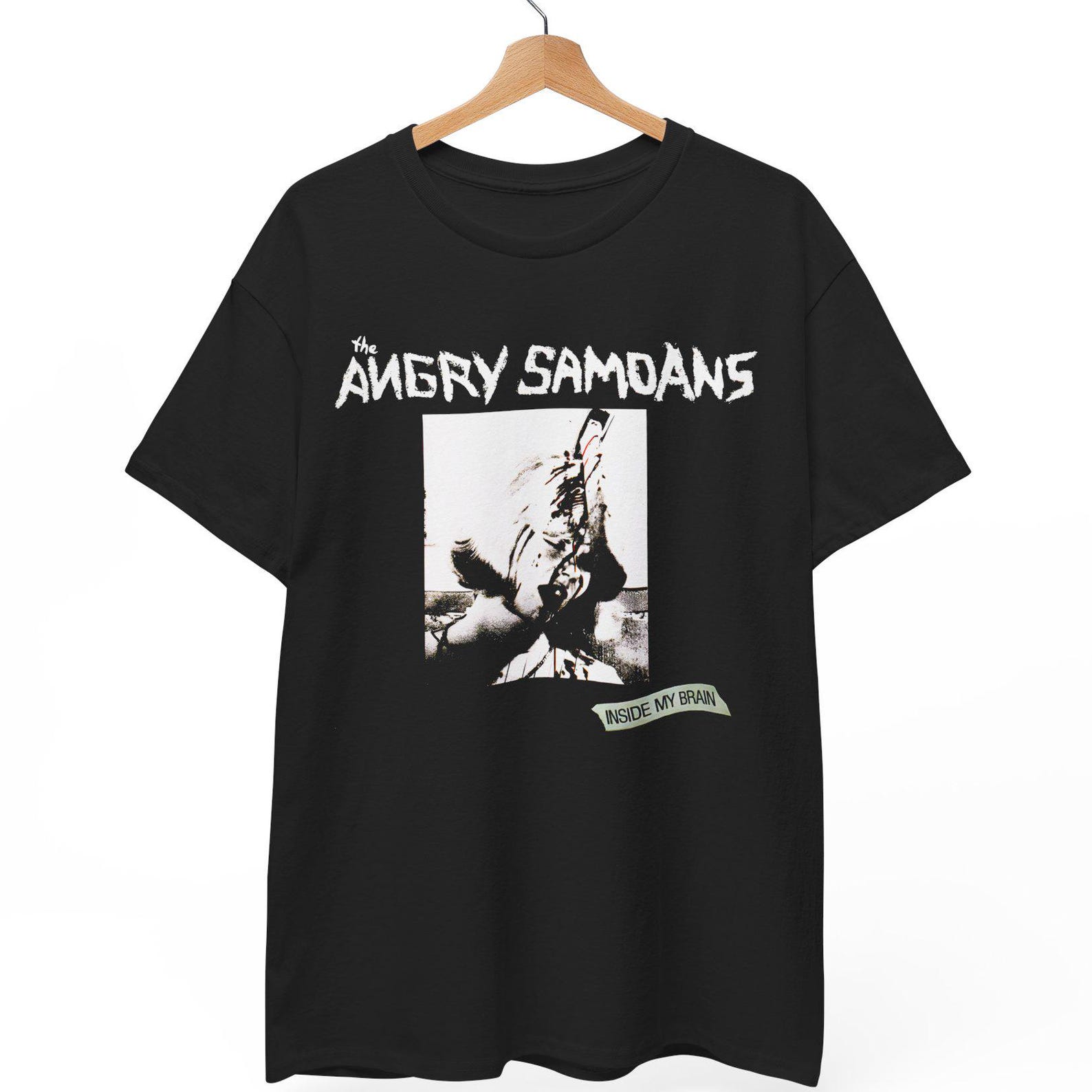 Vintage The Angry Samoans T-Shirt: Inside My Brain Album Art 2XL