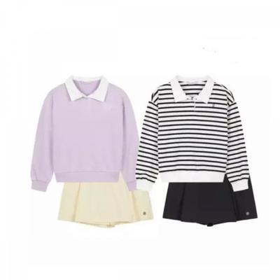 Kids Skirt Setup Collar Man To Man 26ss Km25906