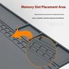 Heat Resistant Soldering Mat,Repair Platform Electronic Repair Desk Mat, Silicone Work Mat for Phone PC