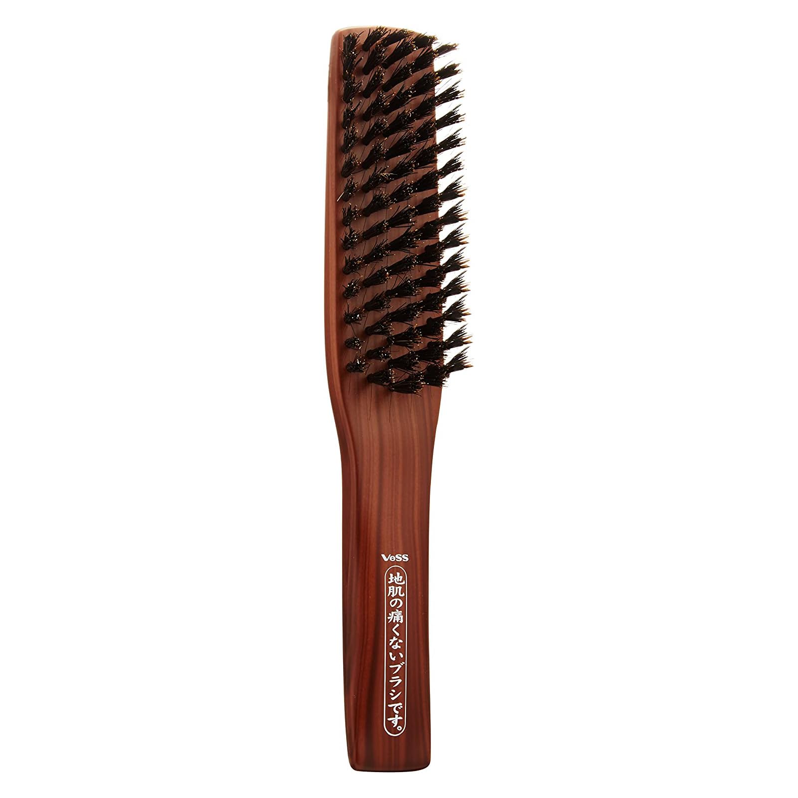 

Beth Natural Pig Bristle Hair Brush Rows for 1 Brush 100% (5 Brushing), Brown,