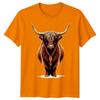 Highland Cow Animals Unisexs Tshirt Unisexs Tee Graphic Unisex Tee