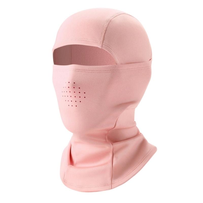 Outdoor Cycling Head Cover Ski Mask Hiking Scarves Windproof Fleece Balaclava Hat Full Face Mask Hooded Neck Warmer