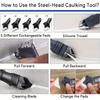 Versatile 15pcs Silicone Caulking Set: Professional, Precision Tools for Kitchens, Bathrooms - Durable and Easy To Use