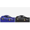 WELLY 1/24 Lmpreza Performance APR Subaru Alloy Miniature Scale Car Model Diecast Metal Collection Childrens Toy Vehicles Gifts
