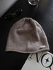 % Wool cold hat, big head circumference stacking hat, women's autumn and winter thickened ear protection, warm and cold hat, small wool hat