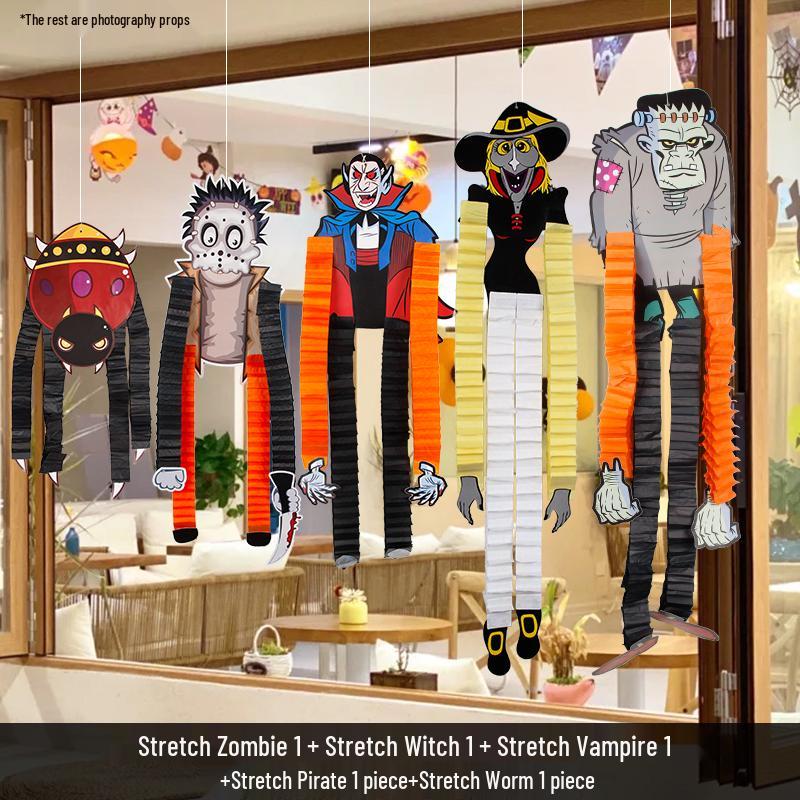 Halloween Hanging Decorations for Kindergartens, Malls, Stores, and Indoor Displays