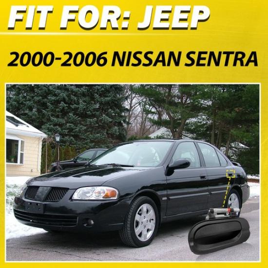 2x Left Front&Rear Exterior Door Handle For 2000-2006 Nissan Sentra 806076Z603