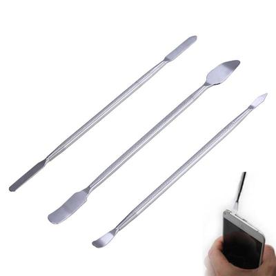 3 IN 1 Metal Spudger Scraper Mobile Phone Tablet PC Repair Opening Tools Disassembly Rods