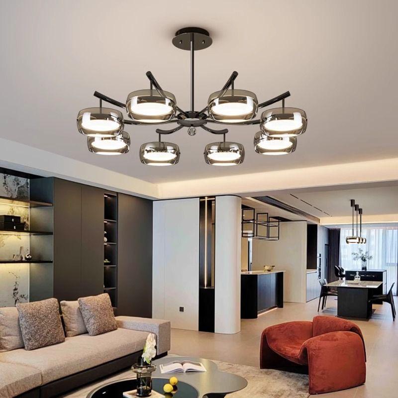 Italian Minimalist Designer Chandelier - 2025 High-End Light Luxury Style for Living Room