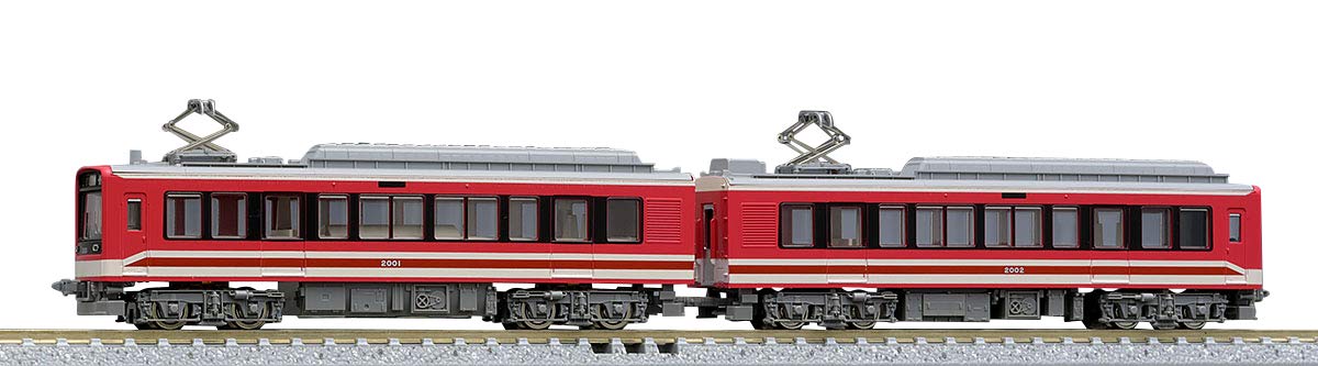 

TOMIX N gauge Hakone Tozan Railway 2000 series Moritz repainted set of 2 cars 98061 model train St.