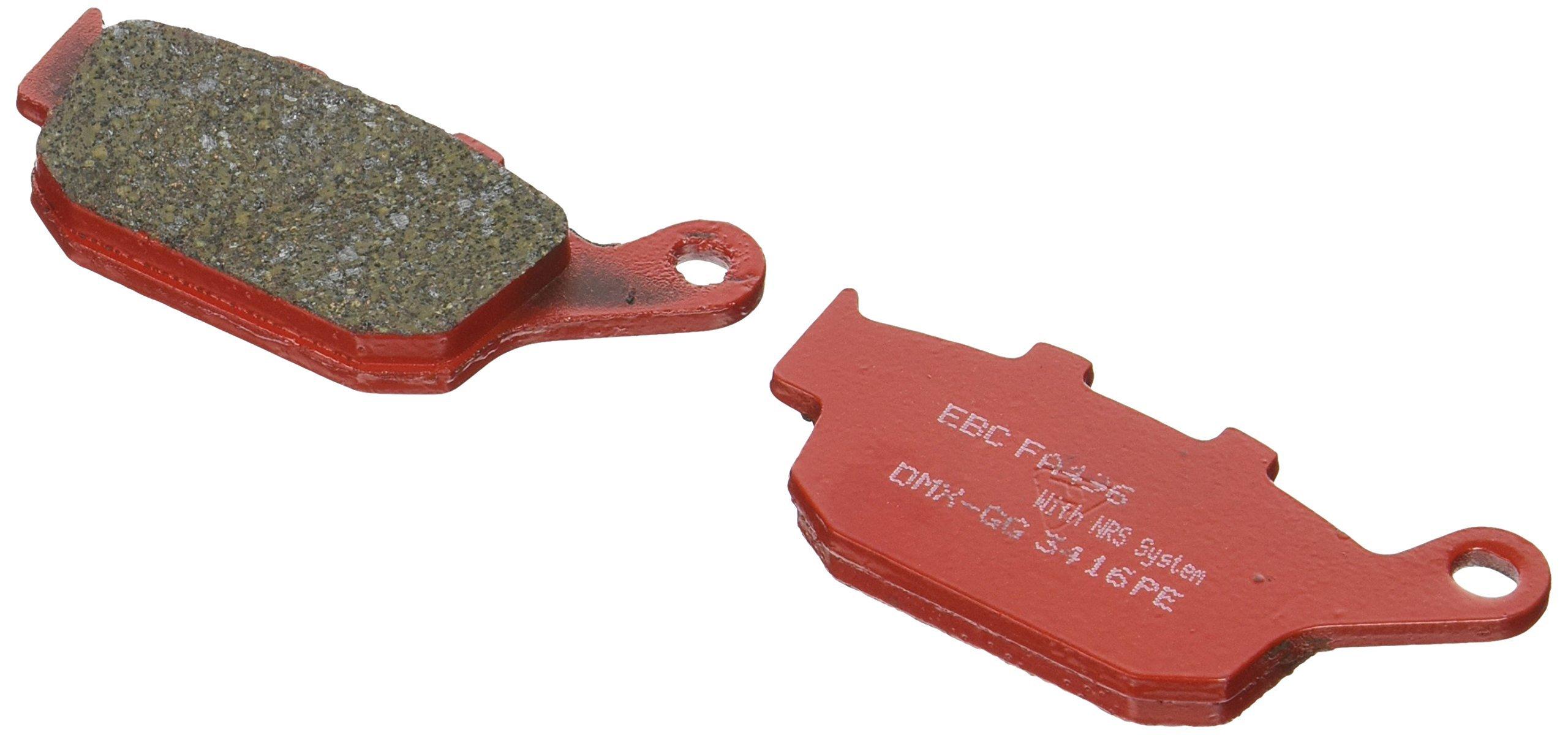 

Комплект тормозных колодок EBC Brake Disc, черный FA496, один размер