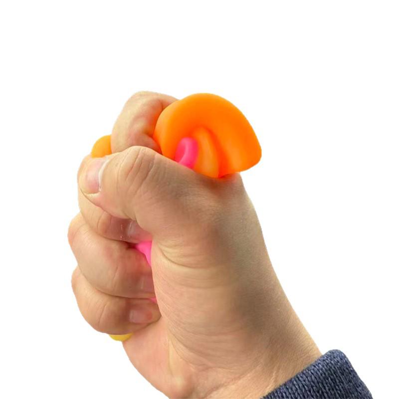 צעצוע מיני סימולציה של פיצה, ריבאונד איטי, לחיץ חושי