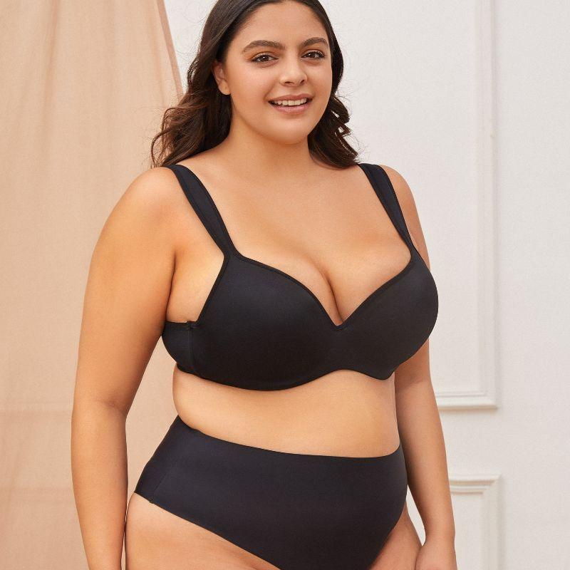 Women Oversize Bras  Underwear Plus Size Comfortable and Soft Lingerie