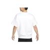 Nike Logo Print Crew Neck Casual Short Sleeve T-Shirt Men Tops White DX0881-100