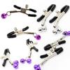 Nipple Clamps Adult Novelty Sex Product Metal milk Clip Female Breast clitoris Clip Massage Sex Toys For Couples lover game