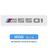 BMW Gray Car Emblem Stickers M330I M340I M550I M240I M530I Rear Modifications