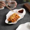 BEPAN Irregular Shape Tableware Restaurant Creative Simple Ceramic Plates Exquisite Artistic Conception Dishes Cold Dishes