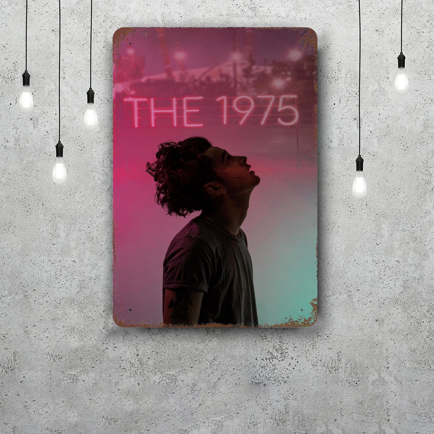 

the 1975 Decor Poster Vintage Tin Sign Metal Sign Decorative Plaque for Pub Bar Man Cave Club Wall Decoration 20x30cm（7.8x11.8inch）