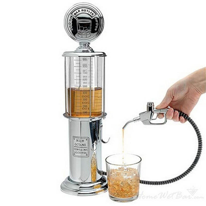 Pretty Tage Fill 'Er Up Gas Pump Bar Drinking Alcohol Liquor Dispenser