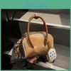 Bag Woman Summer Pu Casual Small Handbag With Top Zip For Daily Use