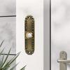 Oversized Weatherproof Doorbell Switches Solid Brasses Constant LED Light Easyly Installation For Home Front Door