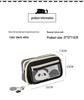 2025 New Little Black Cat Transparent Pencil Case for Girls - Trendy Stationery Box for Elementary, Middle, and High School Students