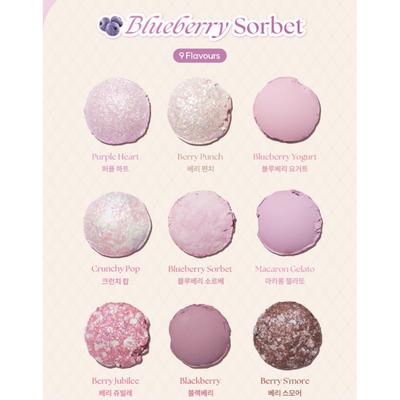 Daisyk Ice Cream Collection Lidschattenpalette, 1 Stück, Nr. 20 Blaubeersorbet