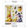 DIY Diamond Painting Round Diamond The Letters "L" In Vini and Eeyore Full Diamond Mosaic Home Decoration Painting Cross Stitch Kit