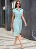European & American Summer French Style Slim Fit Dress: Elegant, Figure-Flattering, High-End Fashion for Women