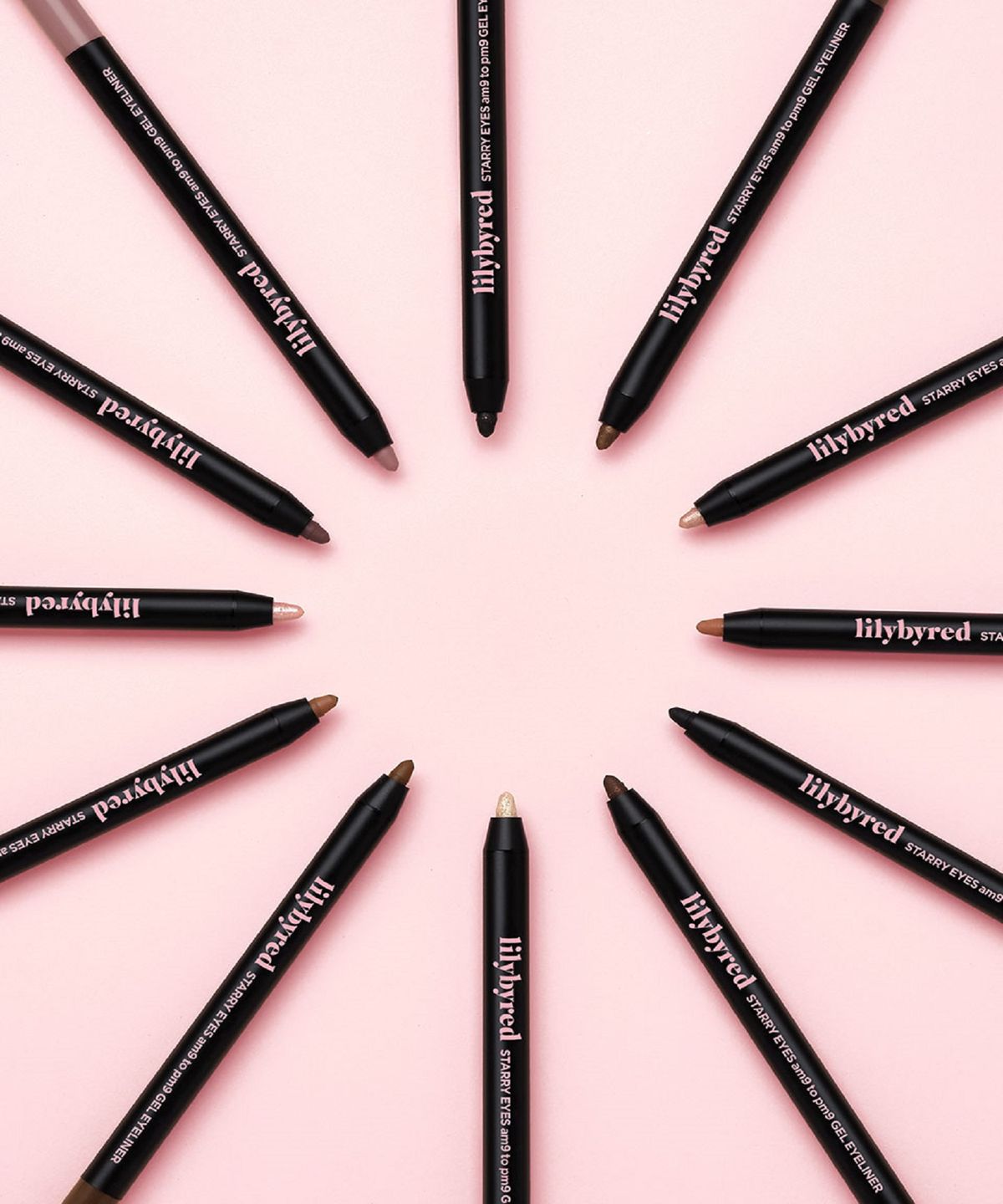 [2PACK] Starry Eyes Nine to Nine Gel Eyeliner 11 Volcanic Ash