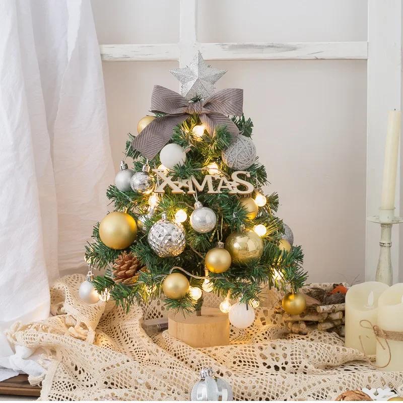 Korean Desktop Mini Christmas Tree Christmas Tree Christmas Decoration Package Christmas Tree Tree