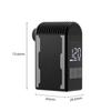 A2S MTB Road Tire 120 PSI Portable Pocket Bike Electric Air Pump Tire Pressure Digital Display Mini Fast Compressor