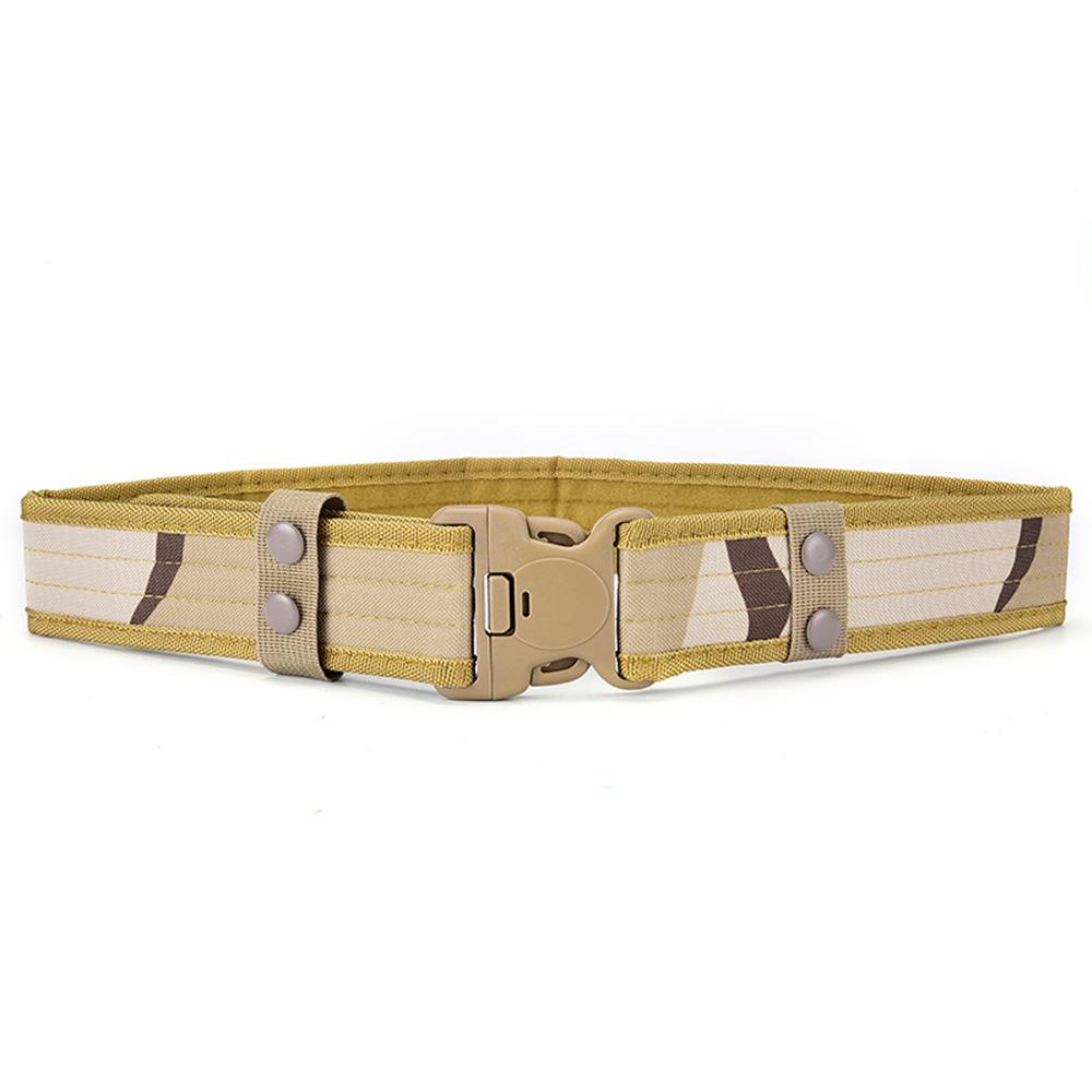 Tarnung Taktischer Gürtel Canvas Gürtel Militärfan Oxford Stoff Militärtrainingsgürtel Eva Herren Outdoor Sicherheitsgürtel
