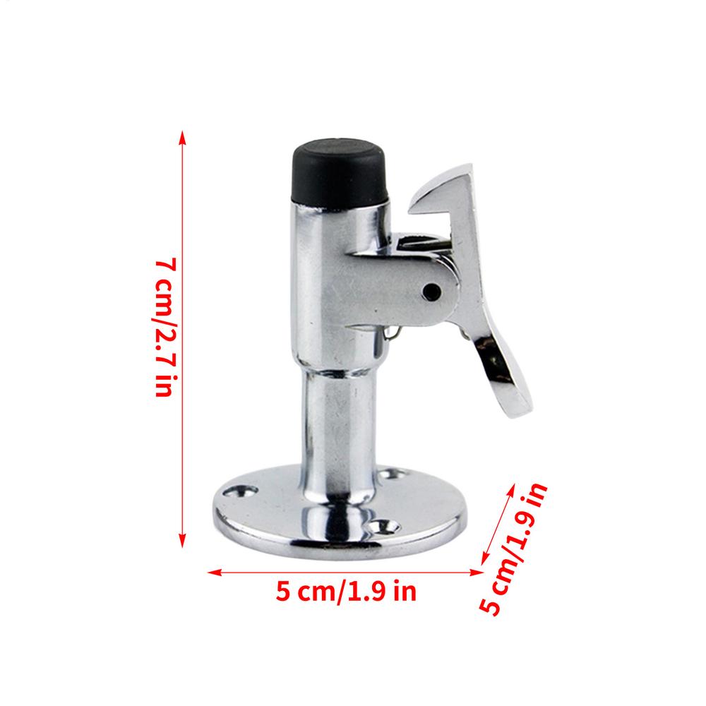 Door Stops Windproof Hardware With Hook 2.7in Magnesium Alloy Marine Door Stopper For Fence Cruise Ship Boat Hotel Exterior