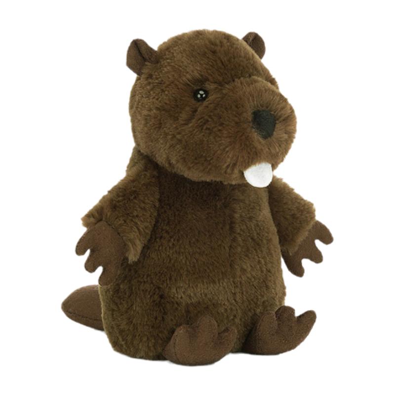 JELLYCAT Woods Animals Nipit Beaver Companion Healing Doll Plush Doll 13cm Height