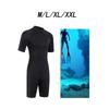 Short Sleeve Diving Wetsuit for Snorkeling Swimming Canoeing Neoprene Swimwear Thermal Protection
