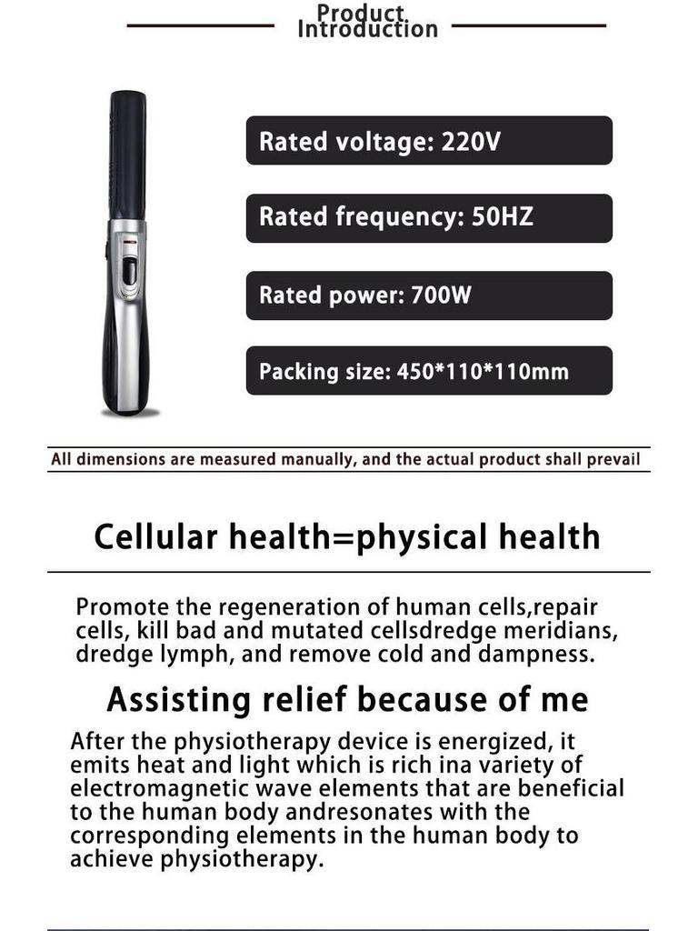 Little God Terahertz Physiotherapy Home Care Device - Upgraded Version